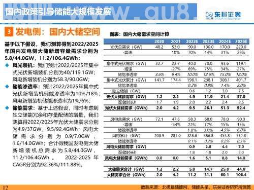 重磅深度！【东吴电新】国内大储如火如荼，储能模式及技术多样化发展——国内大储行业专题报告