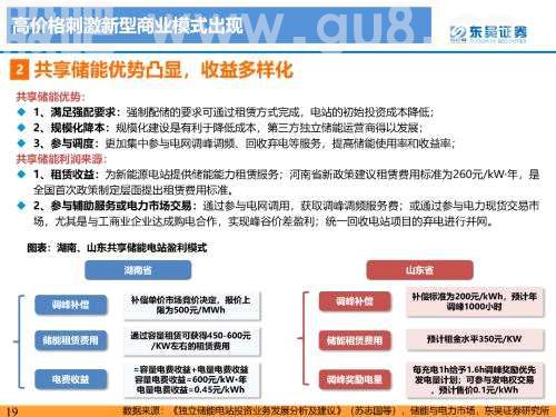 重磅深度！【东吴电新】国内大储如火如荼，储能模式及技术多样化发展——国内大储行业专题报告