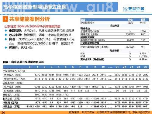 重磅深度！【东吴电新】国内大储如火如荼，储能模式及技术多样化发展——国内大储行业专题报告