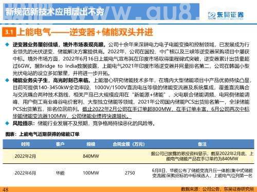 重磅深度！【东吴电新】国内大储如火如荼，储能模式及技术多样化发展——国内大储行业专题报告