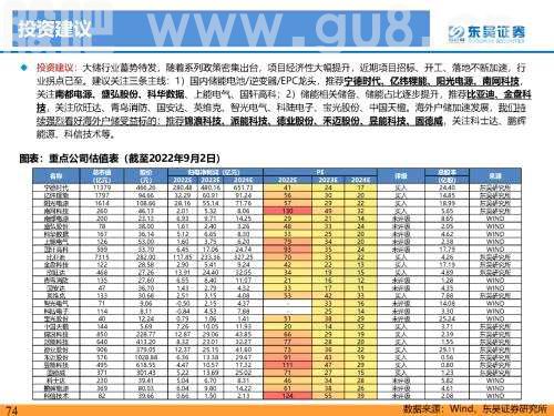 重磅深度！【东吴电新】国内大储如火如荼，储能模式及技术多样化发展——国内大储行业专题报告