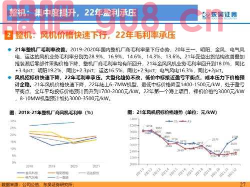 重磅！【东吴电新】海风招标重启，陆风平价新周期--2022年风电策略报告