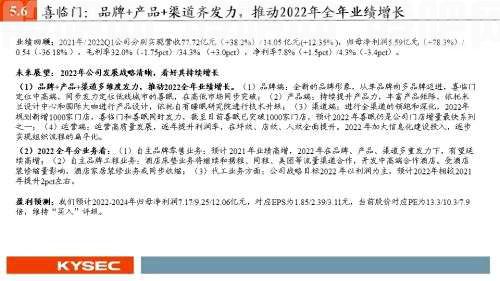 开源证券2022年中期投资策略丨可选消费：从防御到反攻，业绩将见底，估值可提升