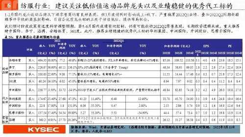 开源证券2022年中期投资策略丨可选消费：从防御到反攻，业绩将见底，估值可提升